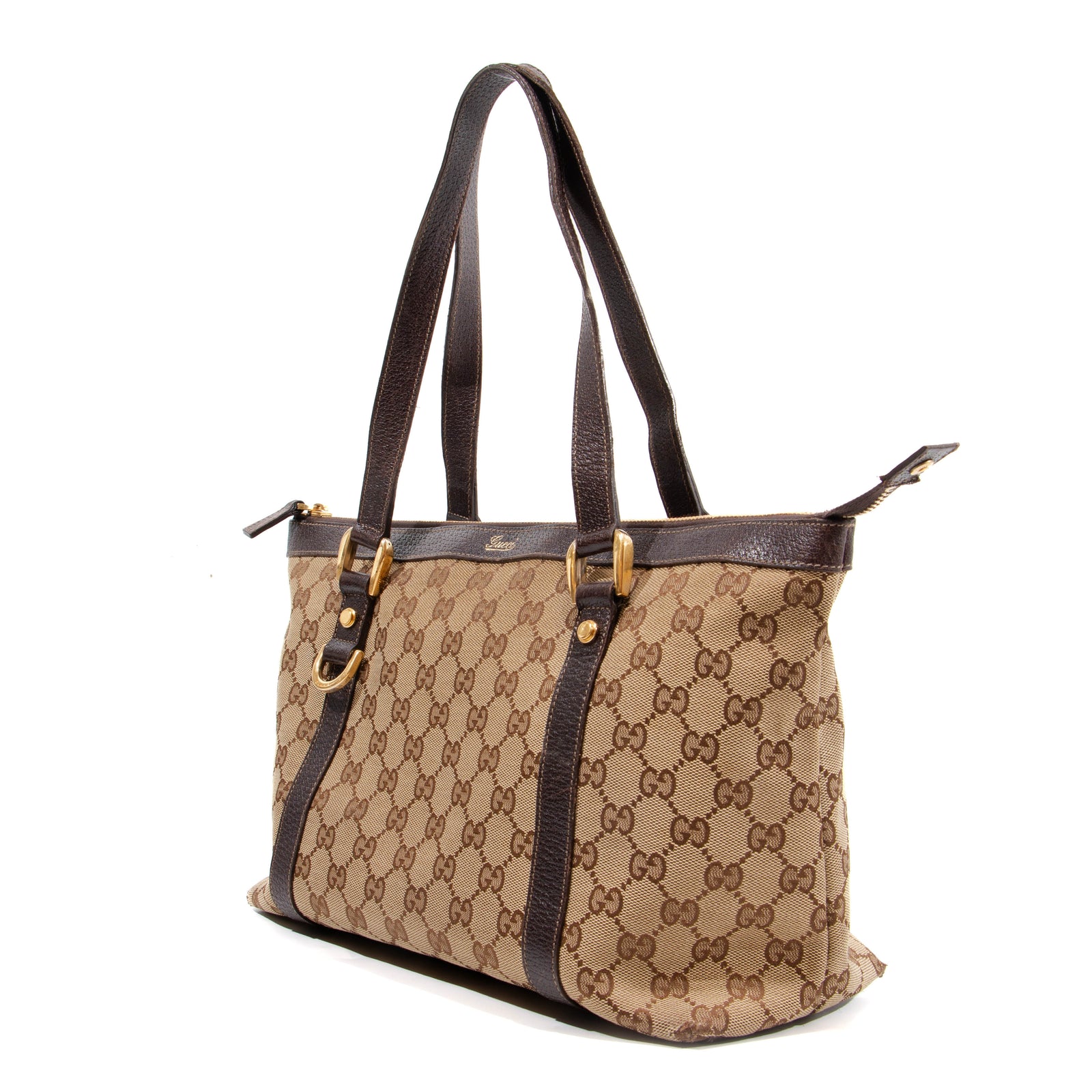 Abbey zip tote