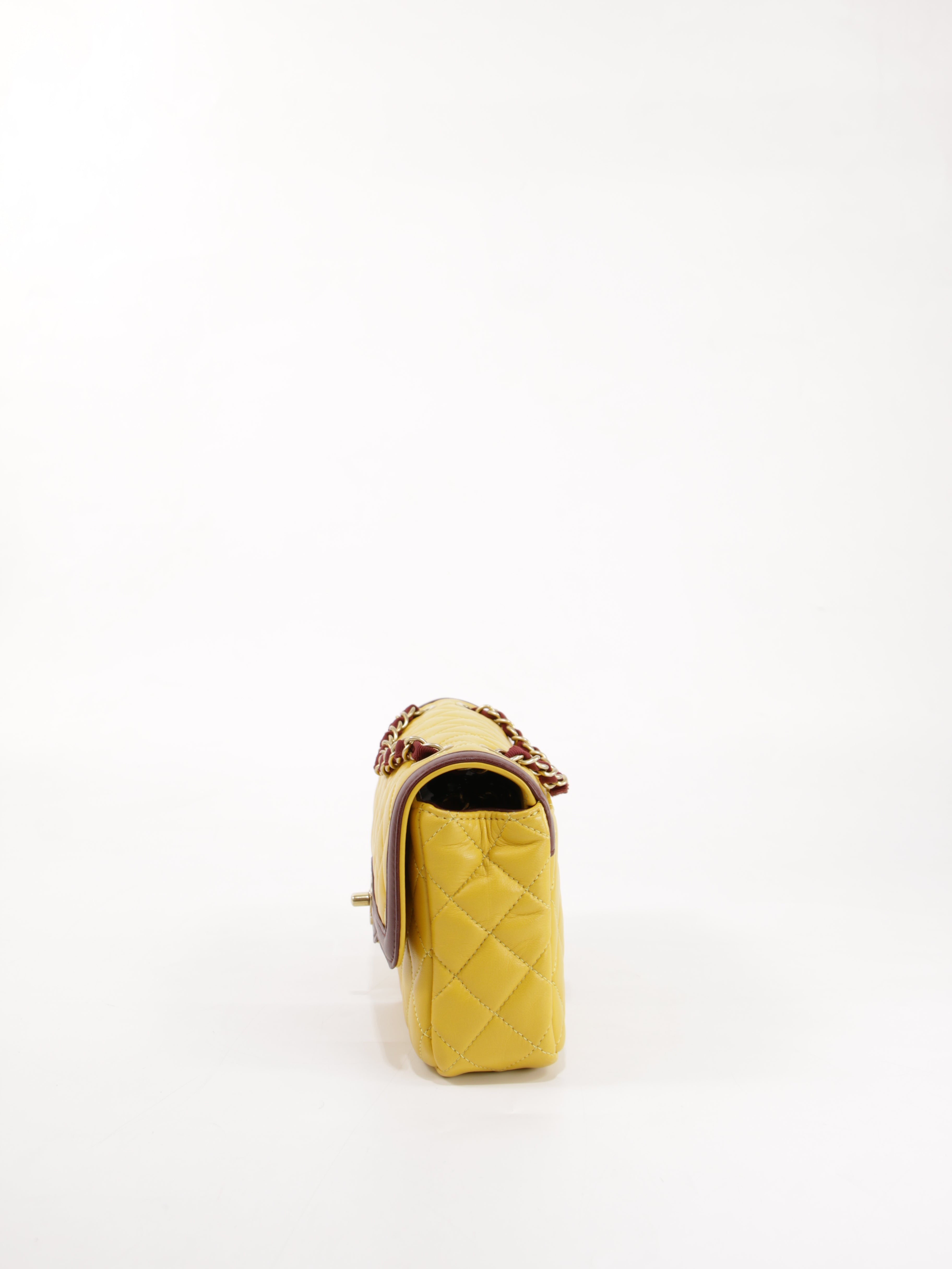 Two Tone Flap Bag