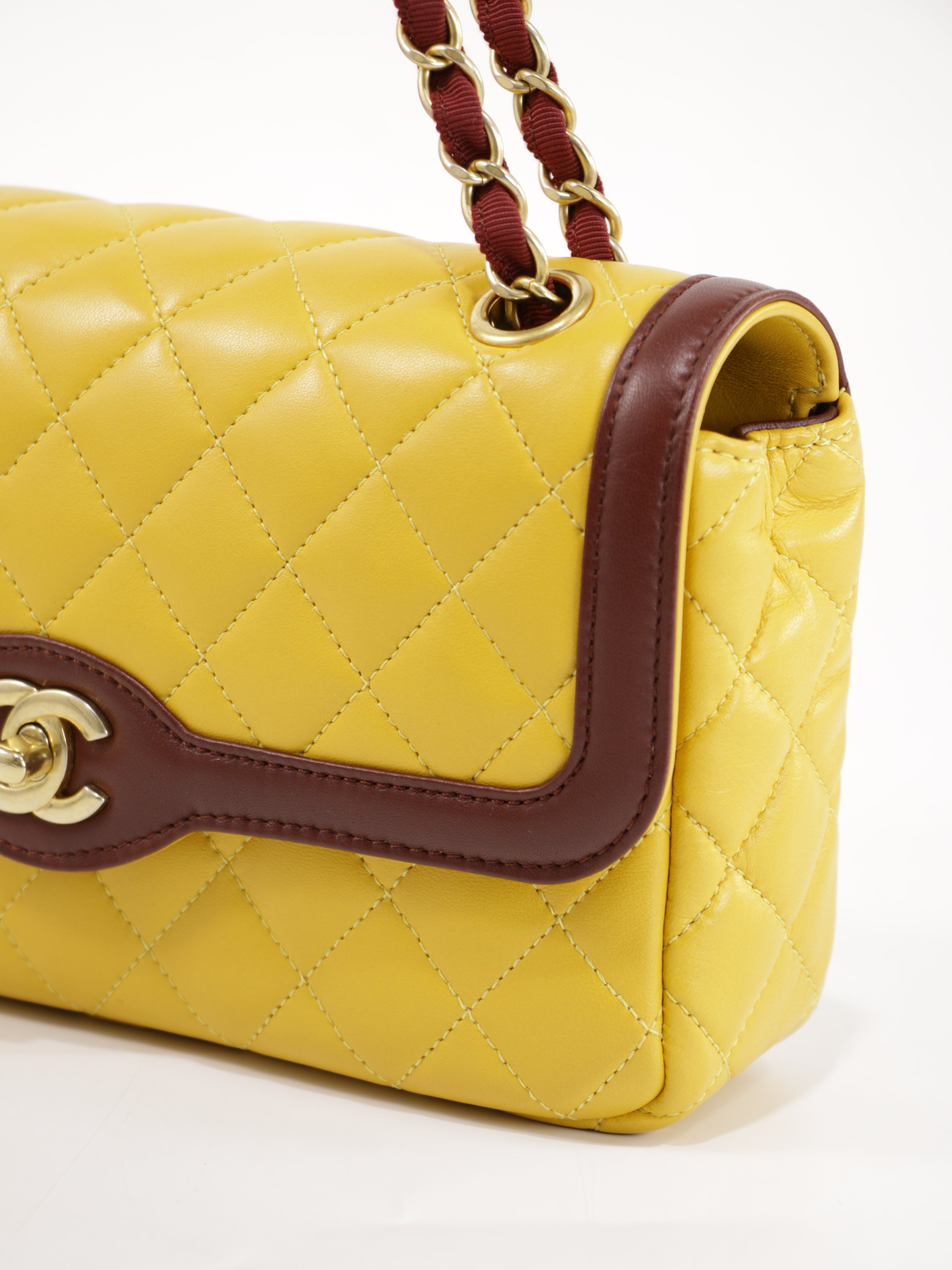 Two Tone Flap Bag