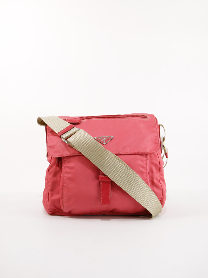 PRADA - SINGLE BUCKLE MESSENGER