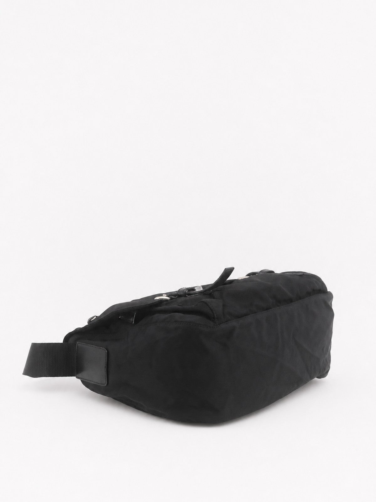 Prada Double Buckle Messenger