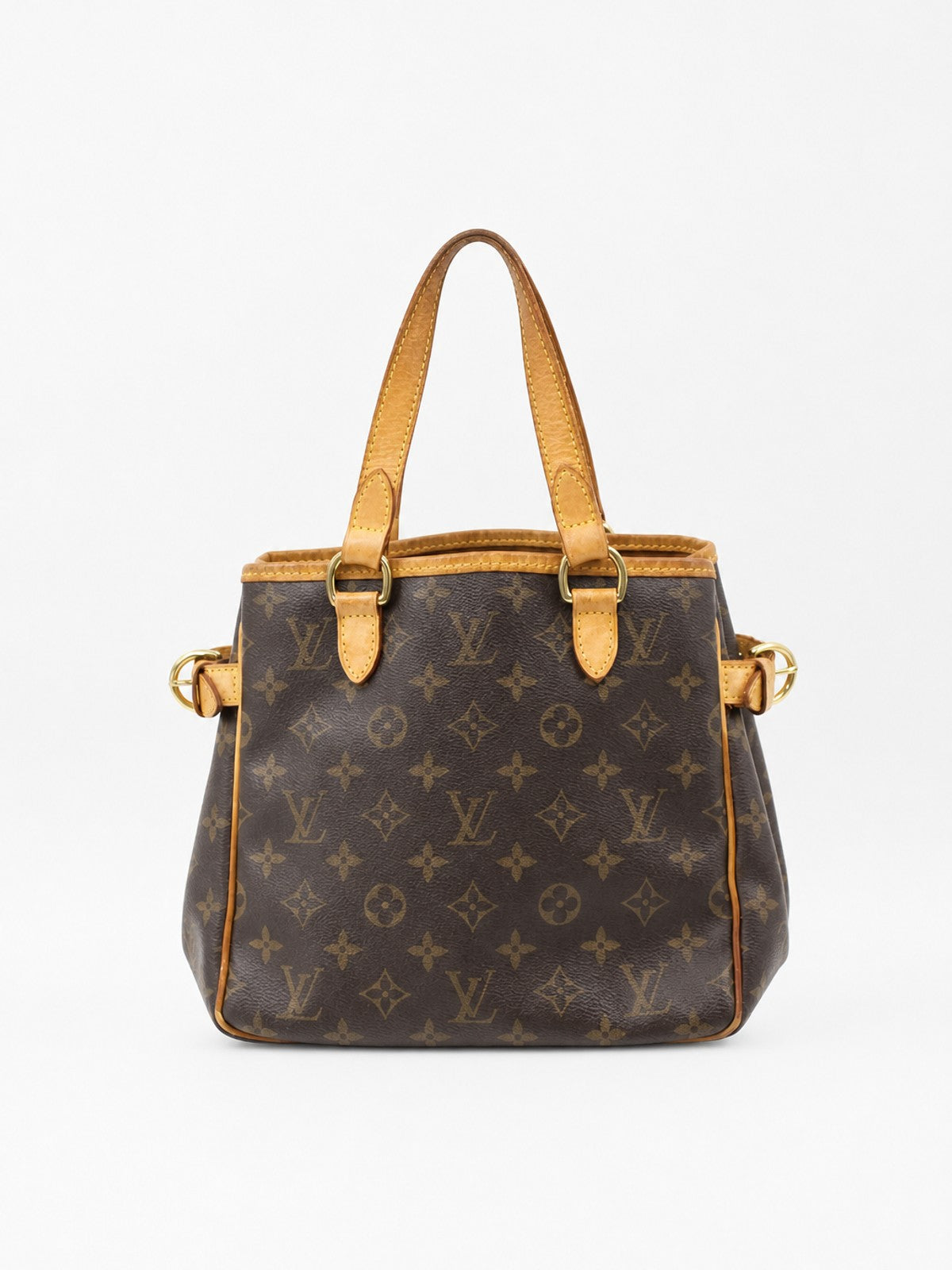 Louis Vuitton Batignolles Vertical PM Brown Canvas