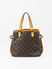 Louis Vuitton Batignolles Vertical PM Brown Canvas