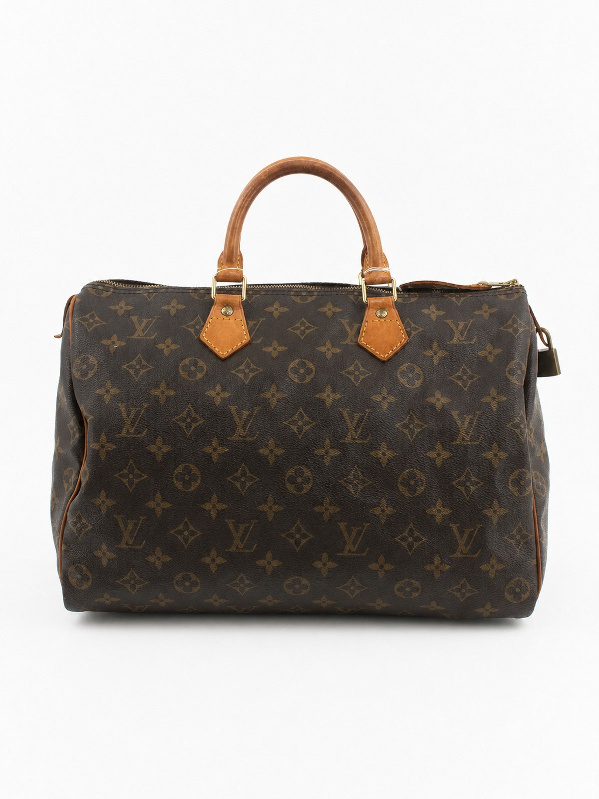 Louis Vuitton Speedy 35 Brown Canvas