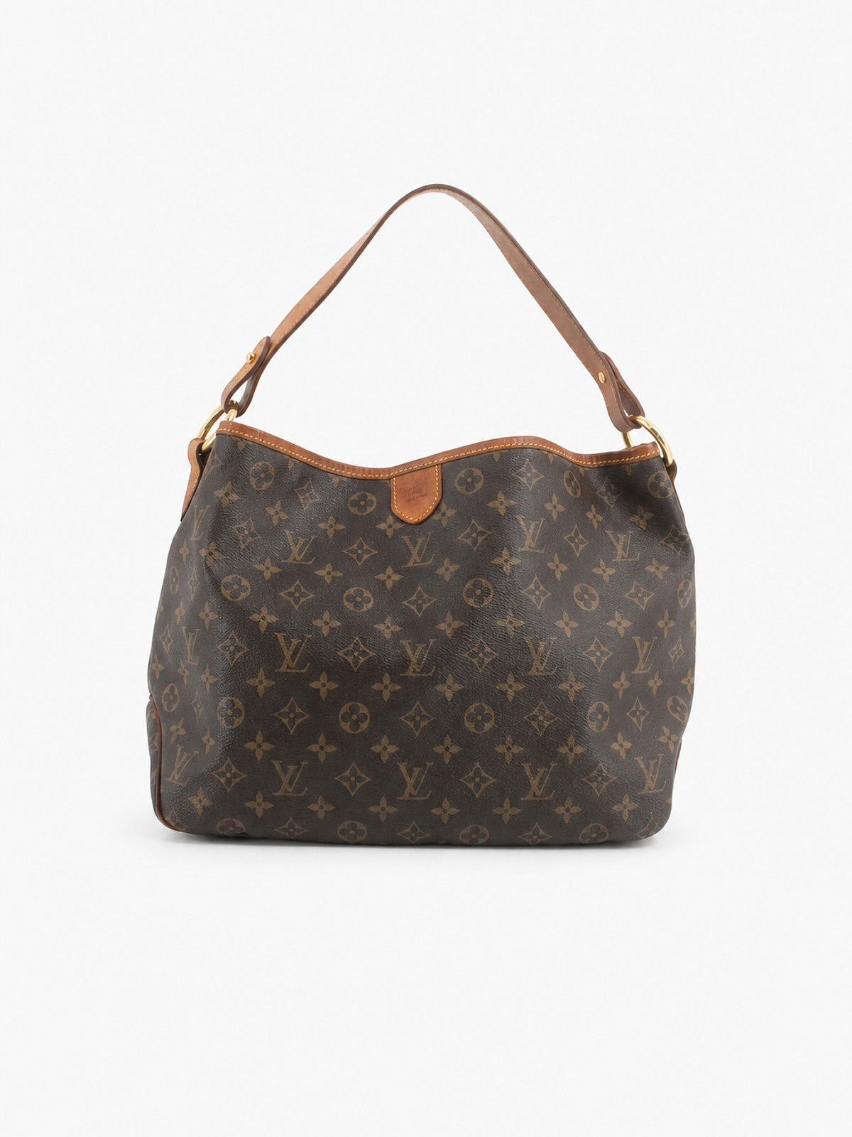 Louis Vuitton Shoulder Bag Brown Canvas