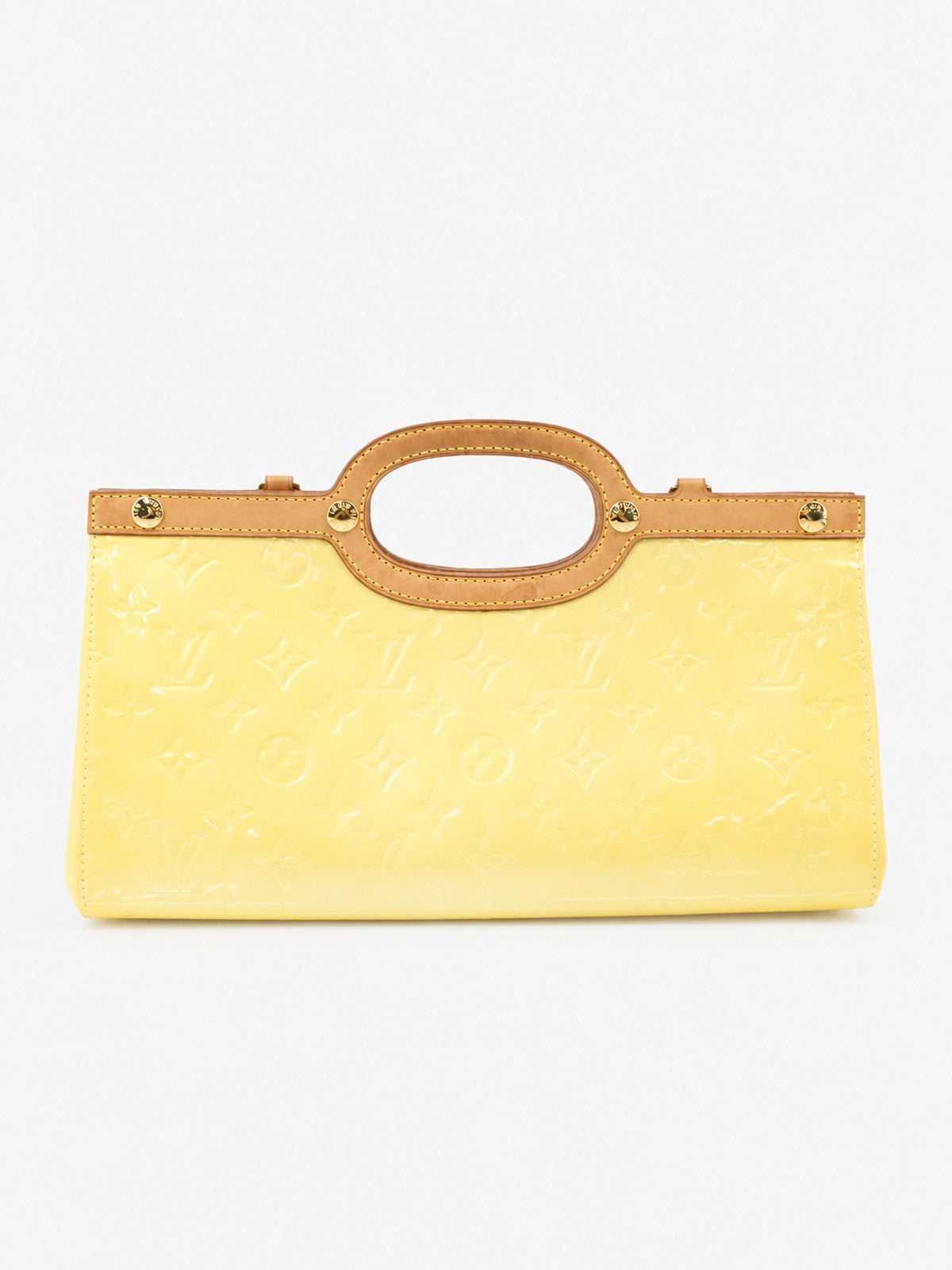 Louis Vuitton Roxbury Drive Yellow Vernis leather