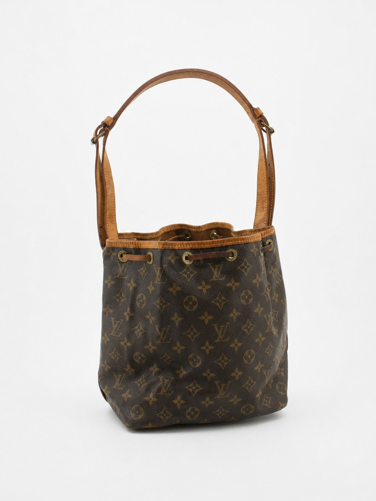 Louis Vuitton Petit Noé Brown Canvas