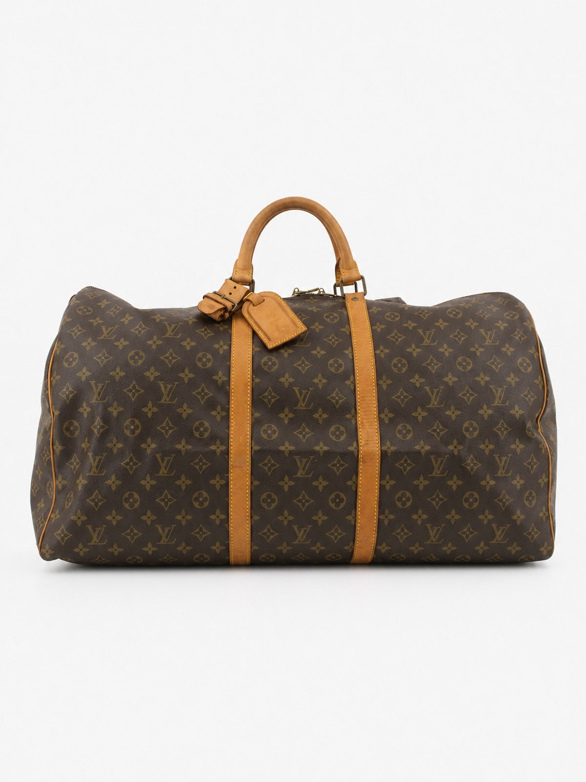 Louis Vuitton Keepall 60 Brown Canvas