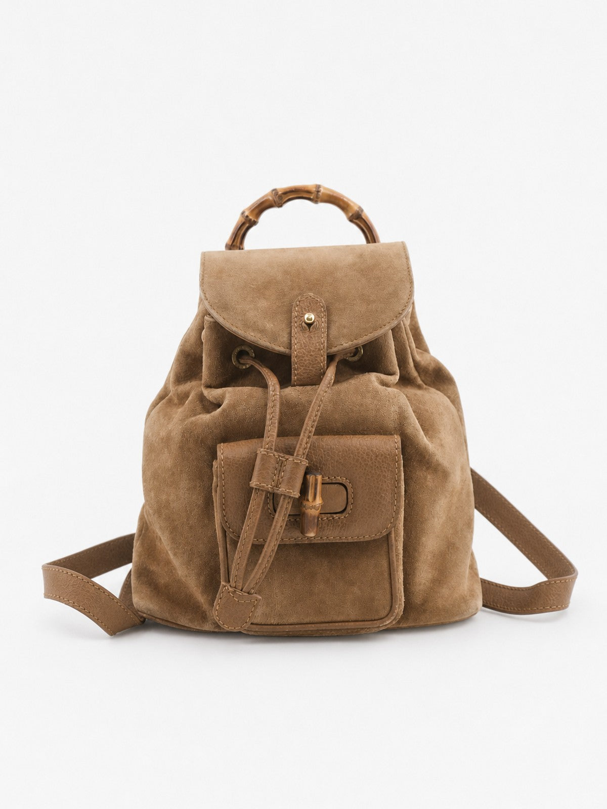 Gucci Bamboo Brown Suede