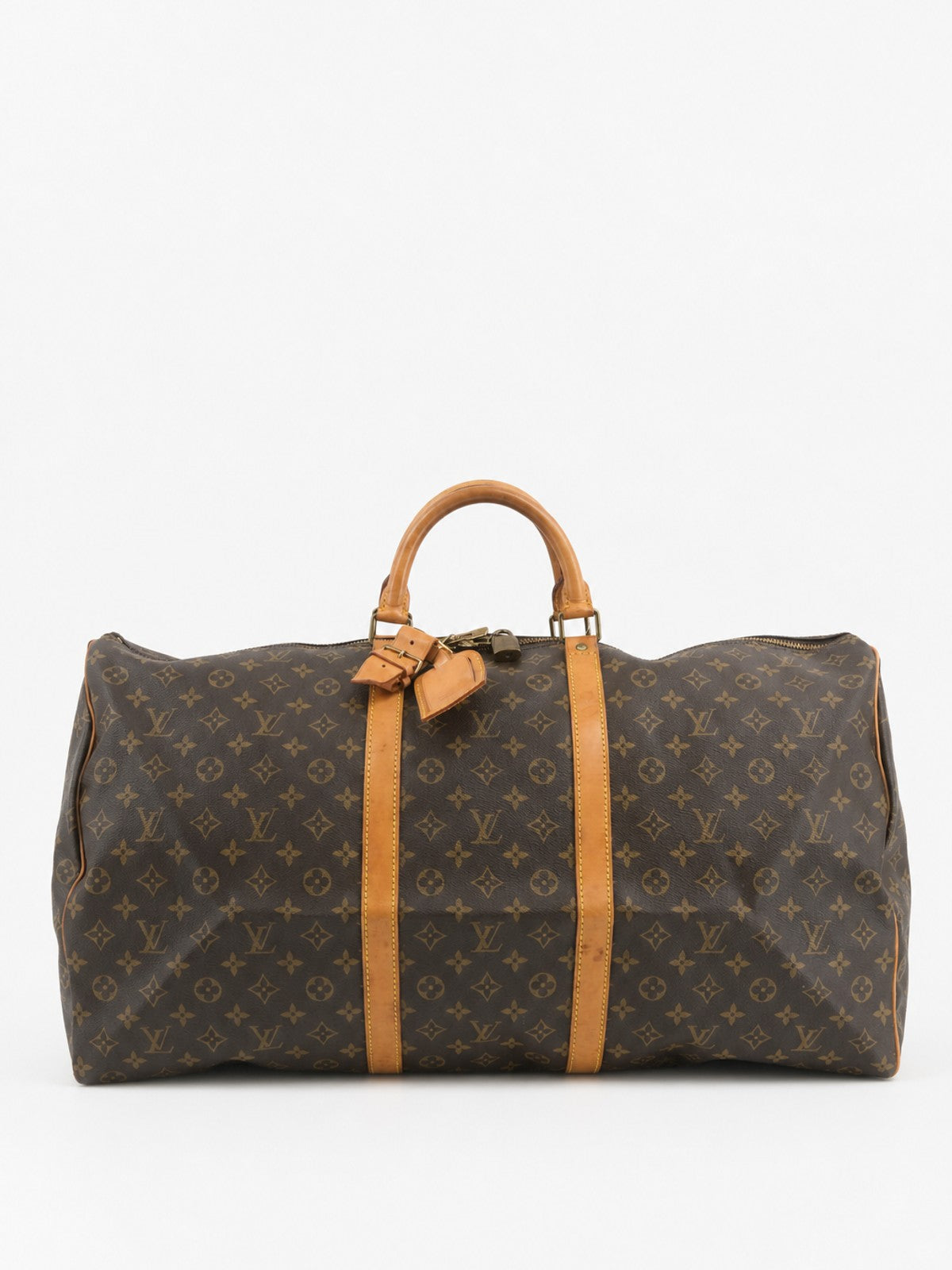 Louis Vuitton Keepall 60 Brown Canvas