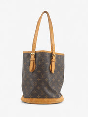 Louis Vuitton Mini Bucket Brown Canvas