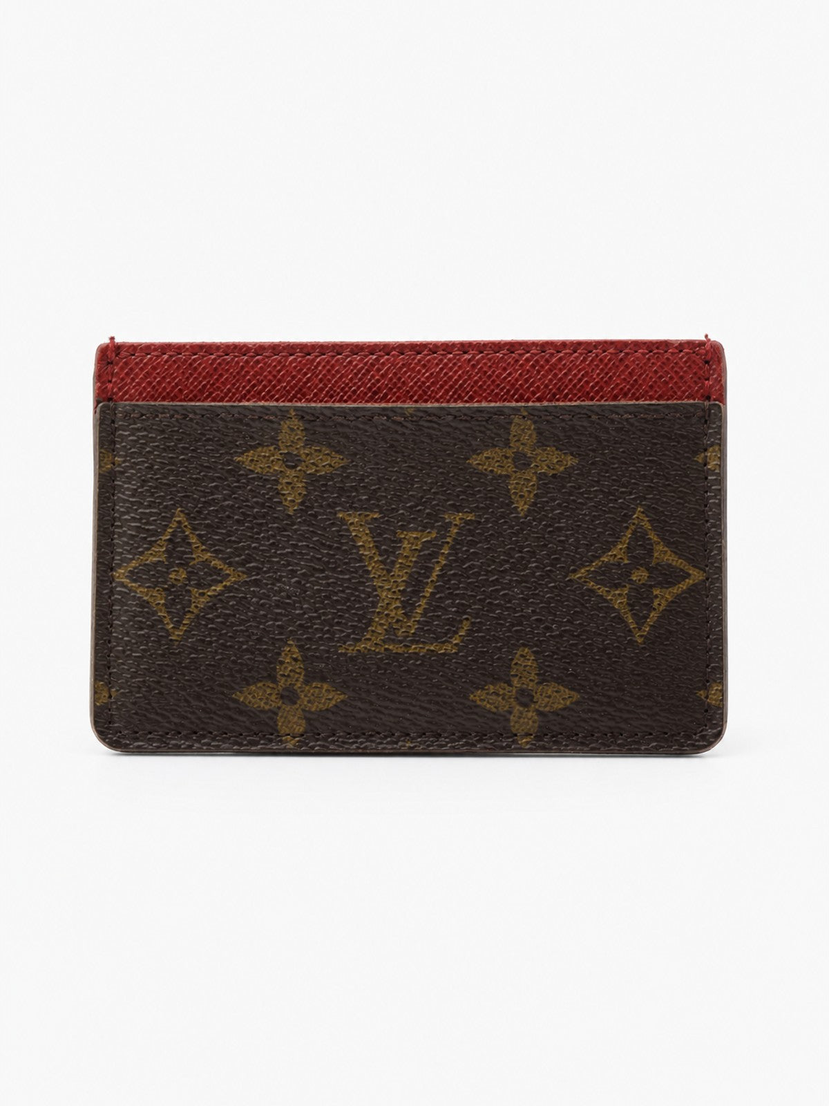 Louis Vuitton Card Holder Brown Canvas