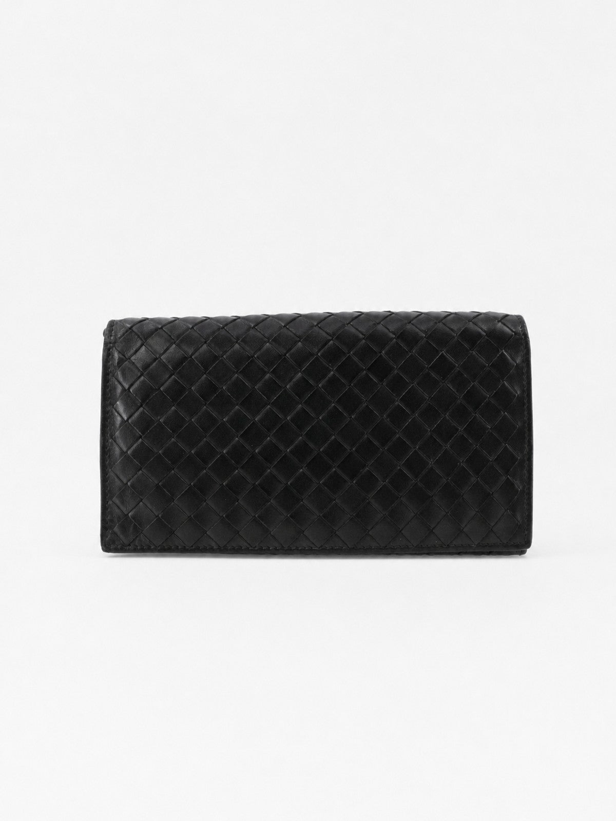 Bottega Veneta Long Black Leather