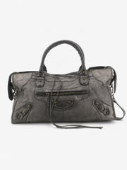 Balenciaga Part Time Grey Leather