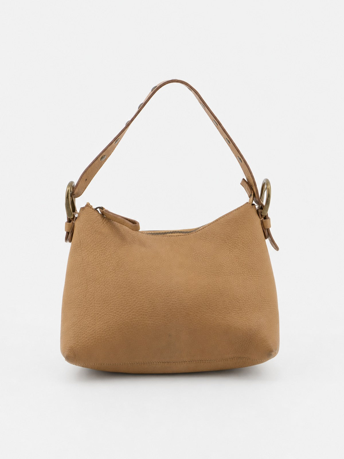 Miu Miu Shoulder Bag Brown Leather